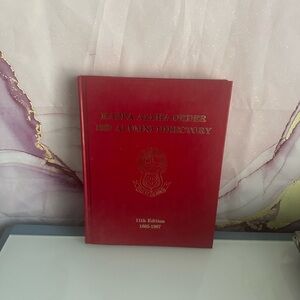 VTG 1987 KAPPA ALPHA ORDER ALUMNI DIRECTORY BOOK 11th EDITION